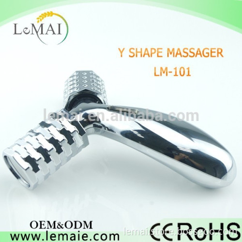 HOT!!! V shape beauty roller massager for men in dubai magnetic hand massage roller